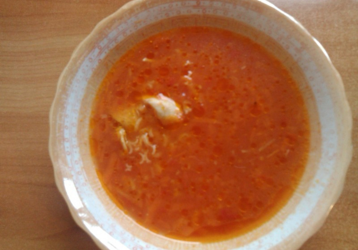 Zupa marchewkowa z cukinią foto