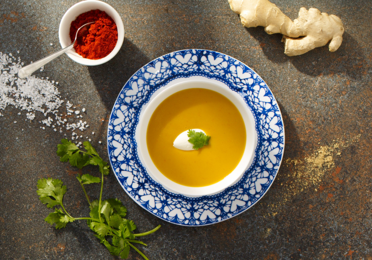 Zupa marchewkowa foto