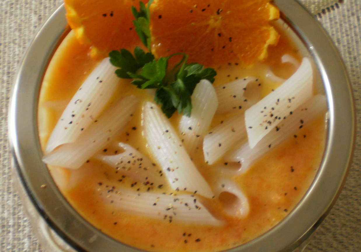 Zupa marchewkowo-pomarańczowa wg Buni : foto