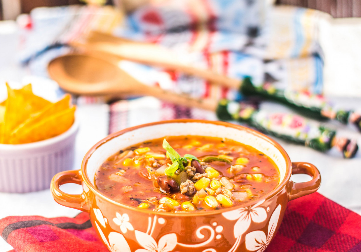 Zupa meksykańska foto