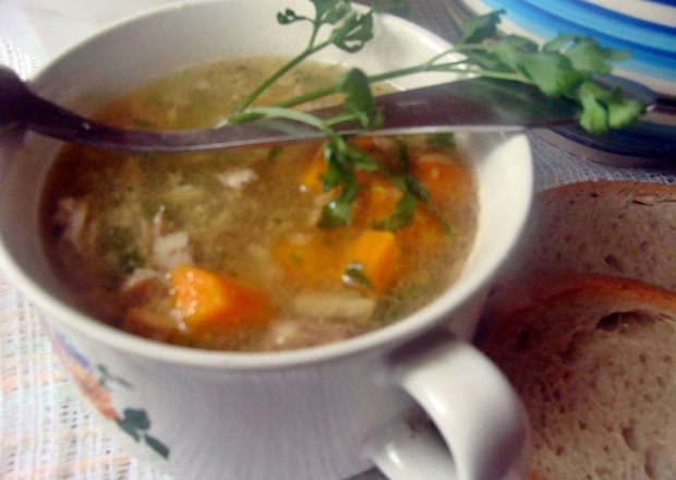 Fotografia przedstawiająca Zupa mięsna ala flaczki