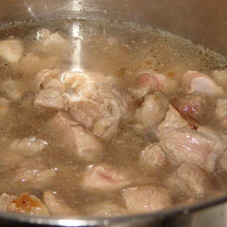 Krok 3 - Zupa mięsna z cebulką foto