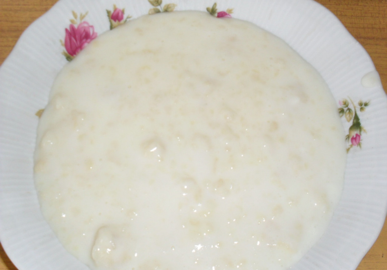 zupa mleczna z kluseczkami foto