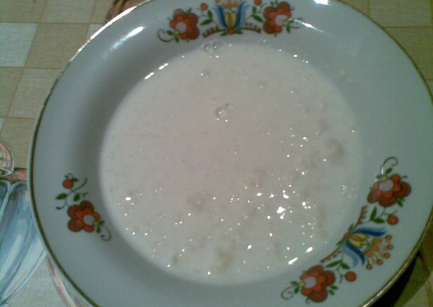 Fotografia przedstawiająca zupa mleczna