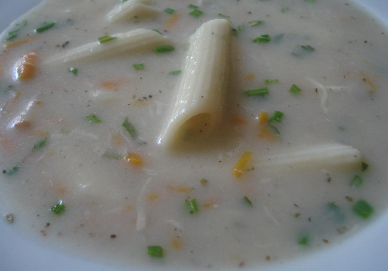Zupa neapolitańska z makaronem foto