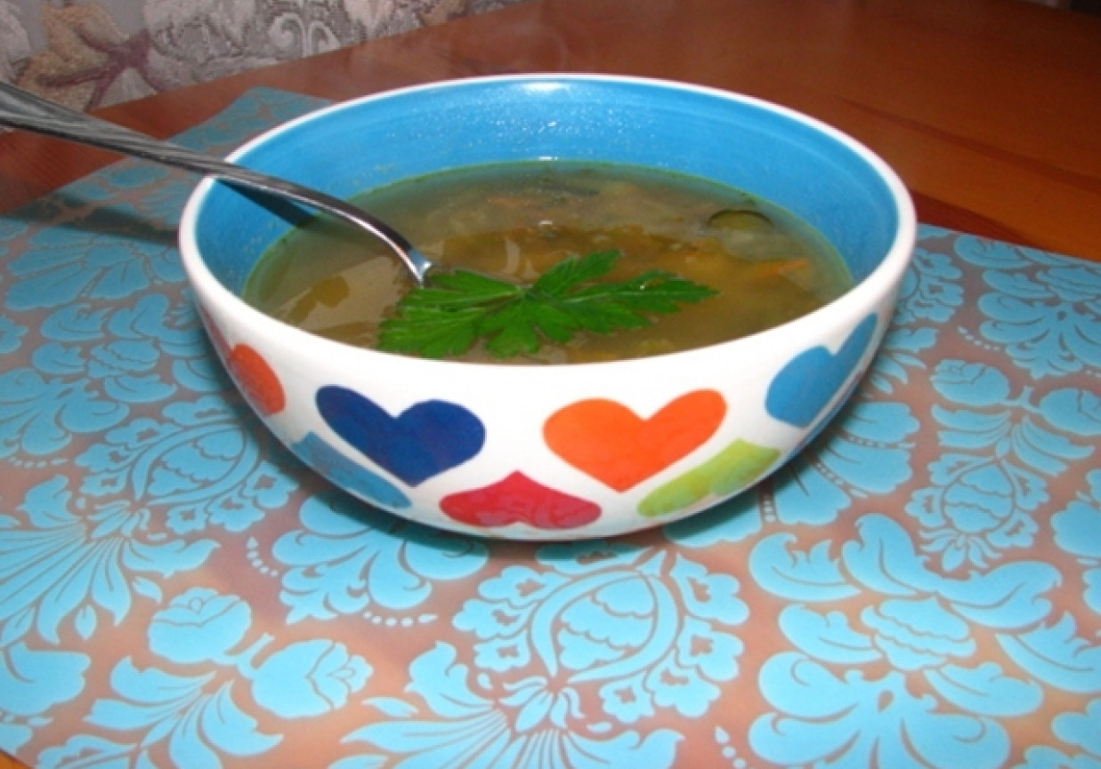 Zupa ogórkowa cioci Basi foto