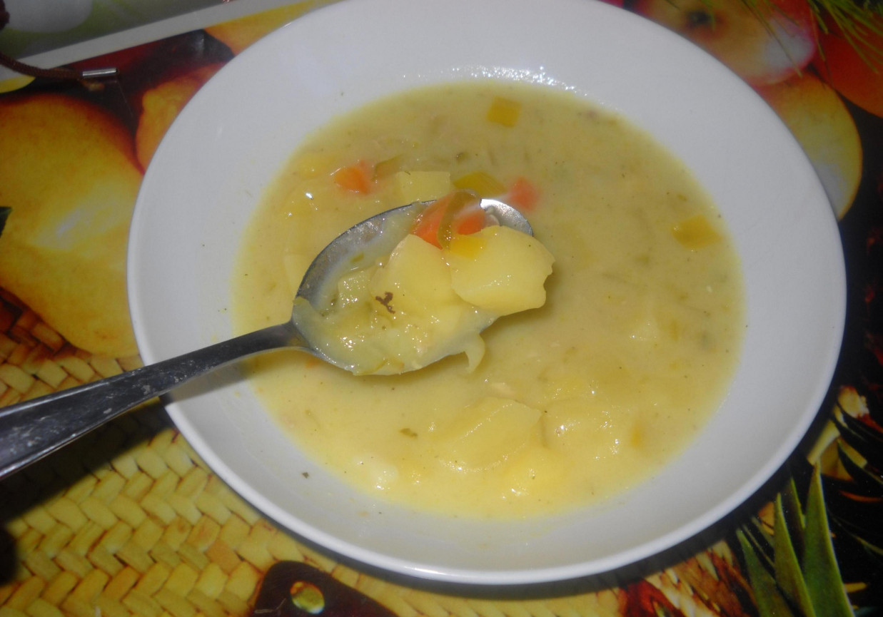 Zupa ogórkowa tradycyjnie foto