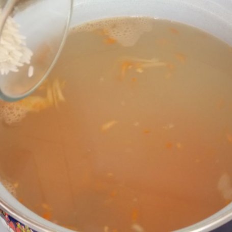 Krok 1 - Zupa ogórkowa z ryżem foto