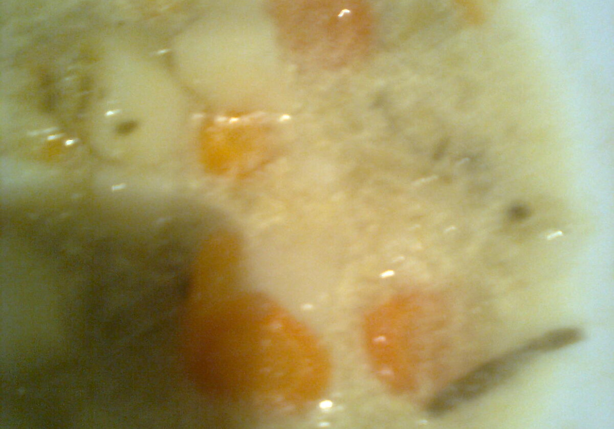 Zupa ogórkowa ze  śmietaną foto