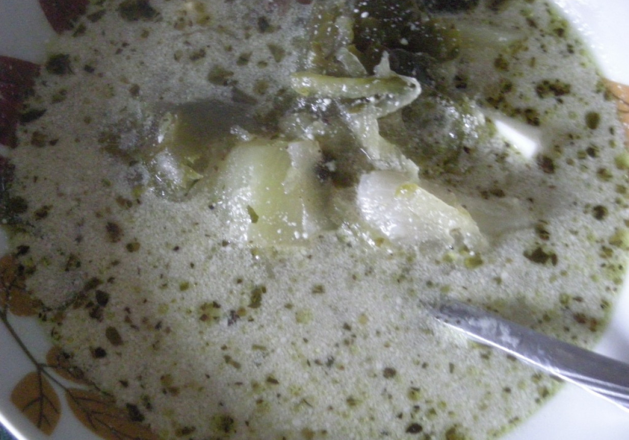 Zupa ogórkowa. foto