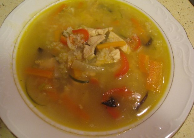 Fotografia przedstawiająca Zupa orientalna
