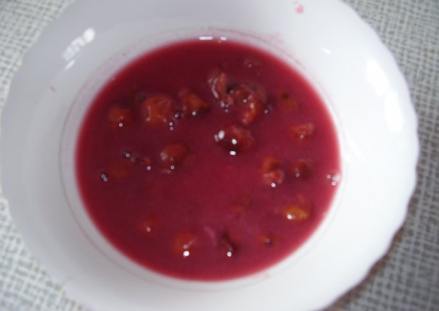 Fotografia przedstawiająca Zupa owocowa