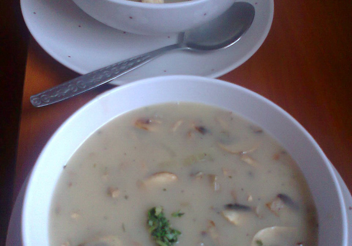 Zupa pieczarkowa wg Joli foto