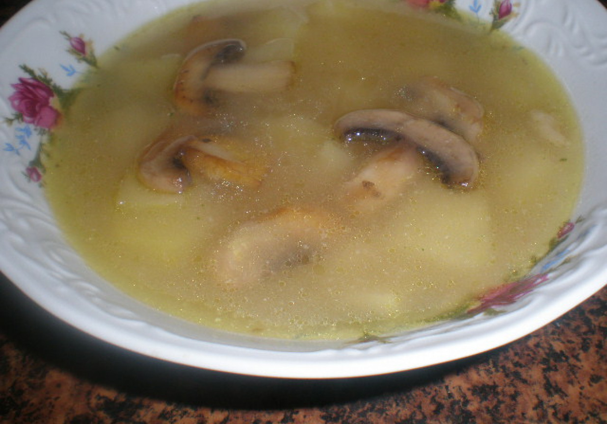 Zupa pieczarkowa foto