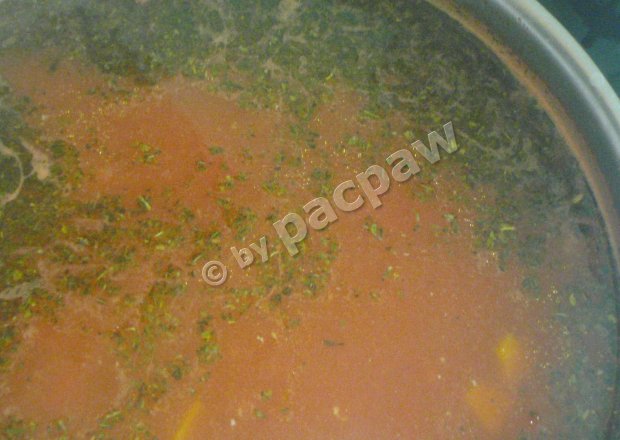 Fotografia przedstawiająca Zupa piekielnie pomidorowa