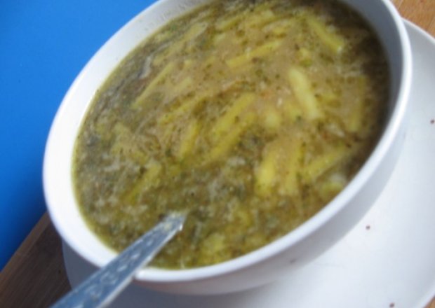 Fotografia przedstawiająca zupa podwójnie fasolowa