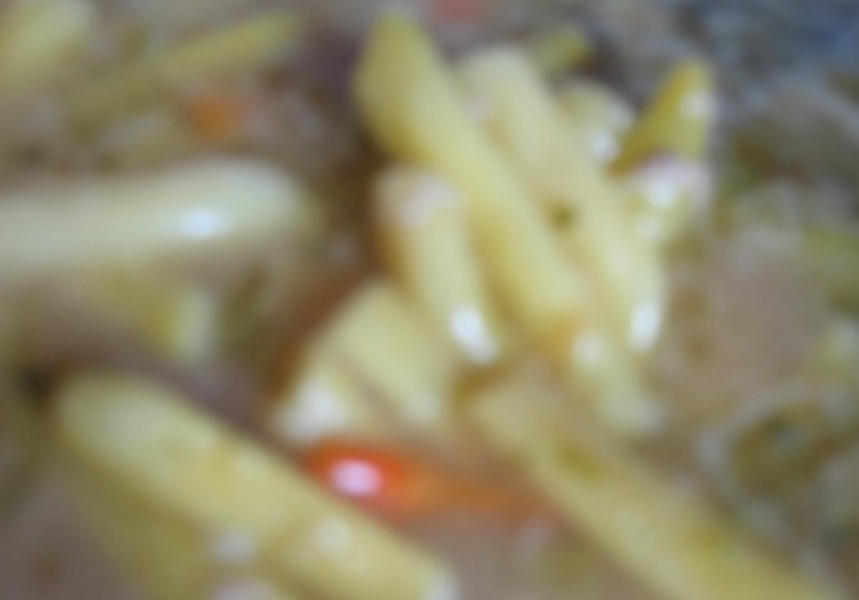 zupa podwójnie fasolowa foto
