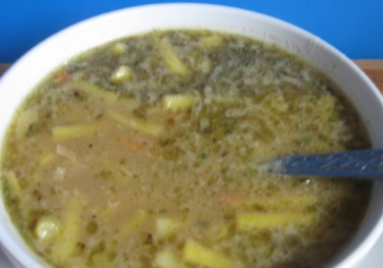 zupa podwójnie fasolowa foto