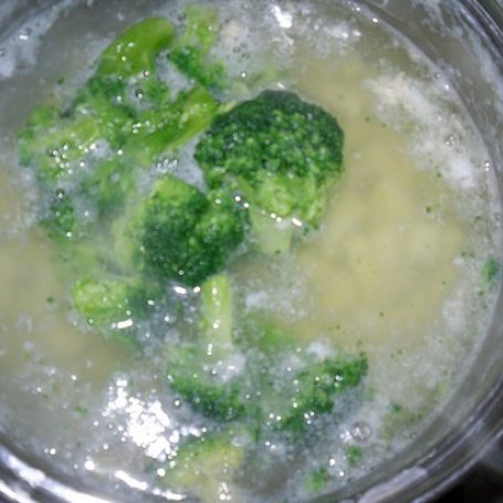 Krok 3 - Zupa pokrzywowo – brokułowa foto
