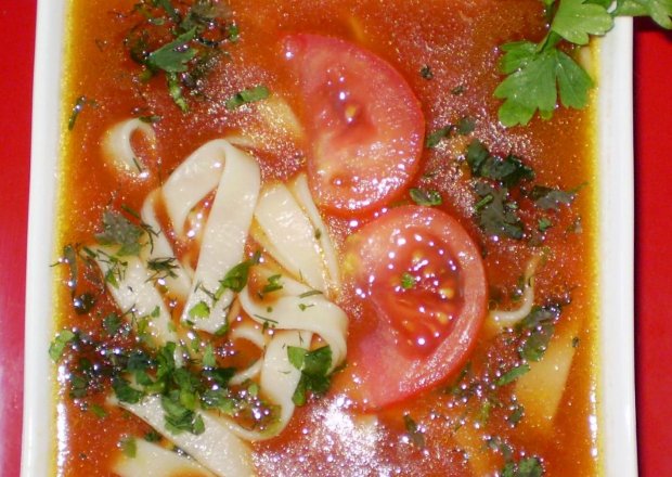 Fotografia przedstawiająca Zupa pomidorowa dla Dagmarki :