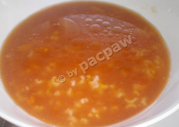 Fotografia przedstawiająca Zupa pomidorowa kacza
