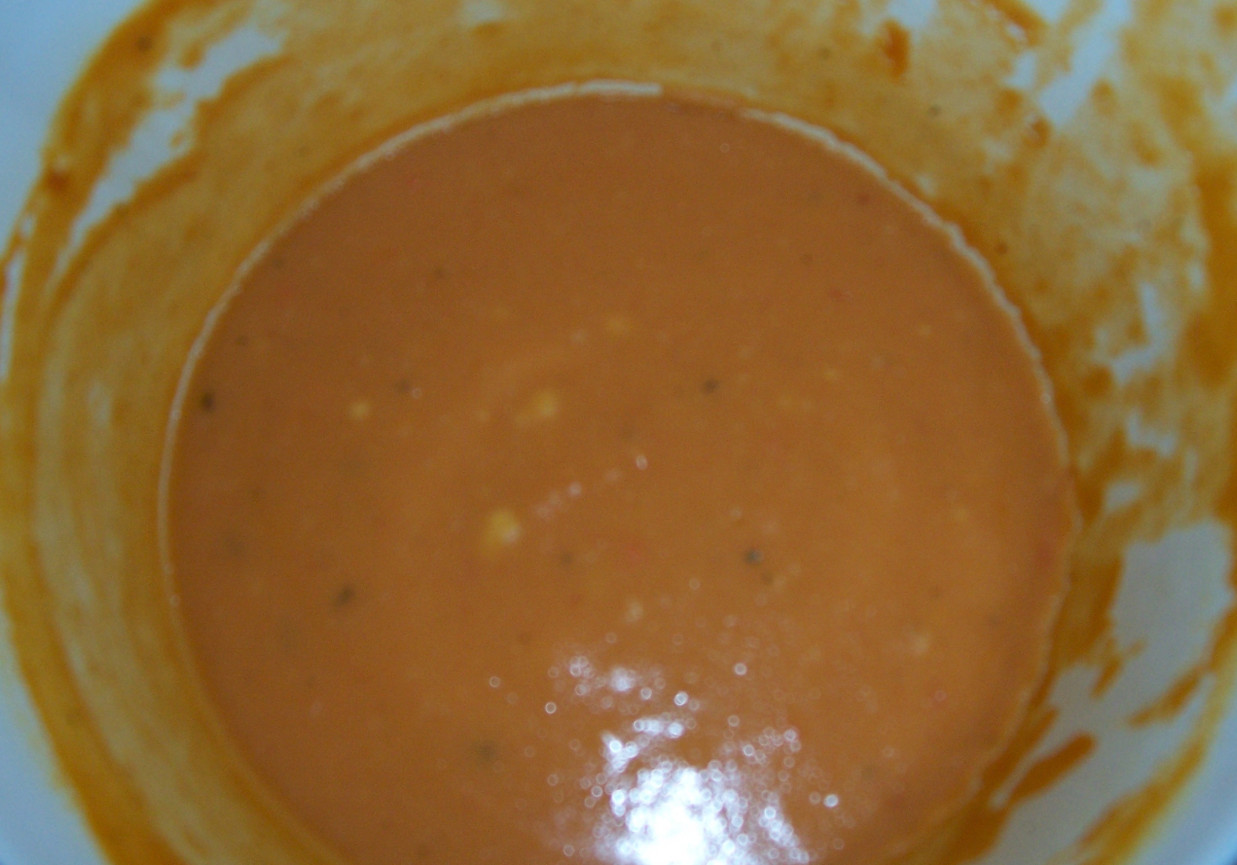 zupa pomidorowa na wywarze miesnym foto