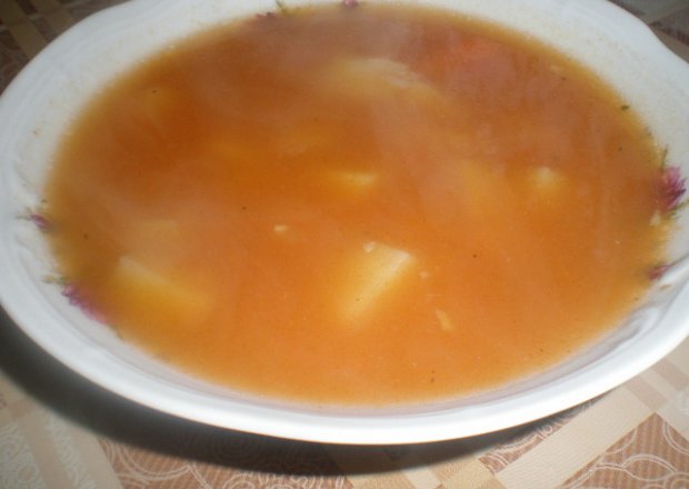 Fotografia przedstawiająca Zupa pomidorowa nieco inaczej