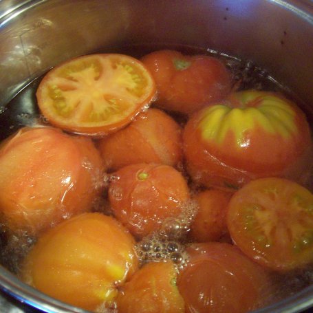 Krok 1 - zupa pomidorowa z ekologicznych pomidorów foto