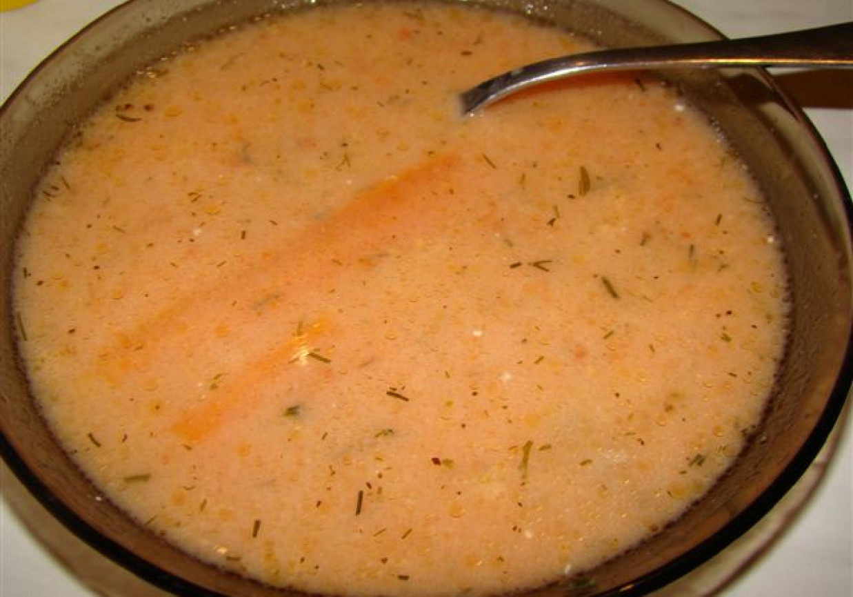 zupa pomidorowa z pomarańczą foto