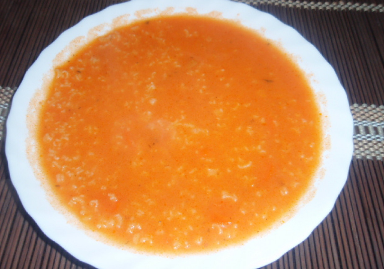 Zupa pomidorowa z ryżem DoradcaSmaku.pl