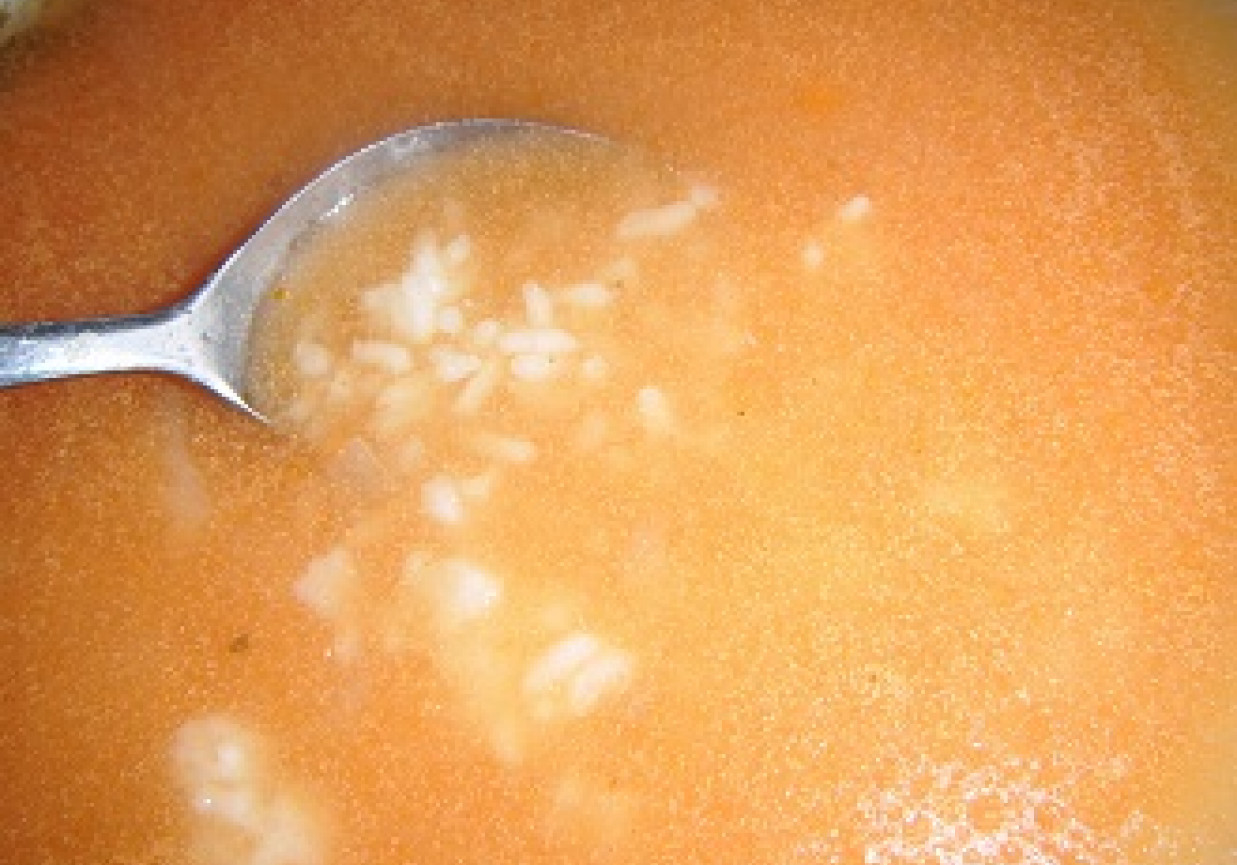 zupa pomidorowa z ryżem foto