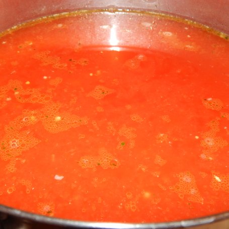 Krok 5 - Zupa pomidorowa z soku przecierowego foto