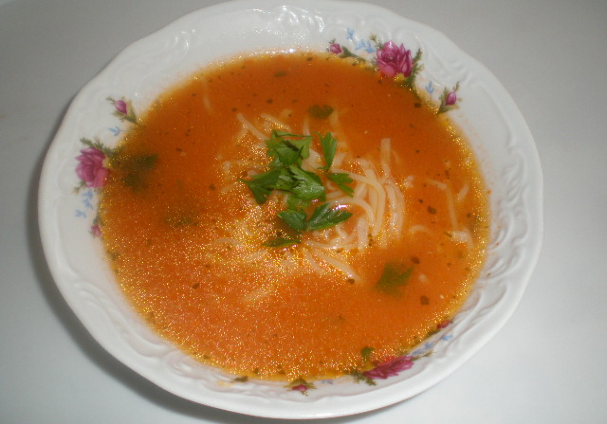 Zupa pomidorowa z tabasco foto