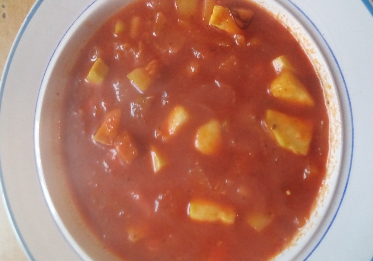 zupa pomidorowo-jarzynowa foto
