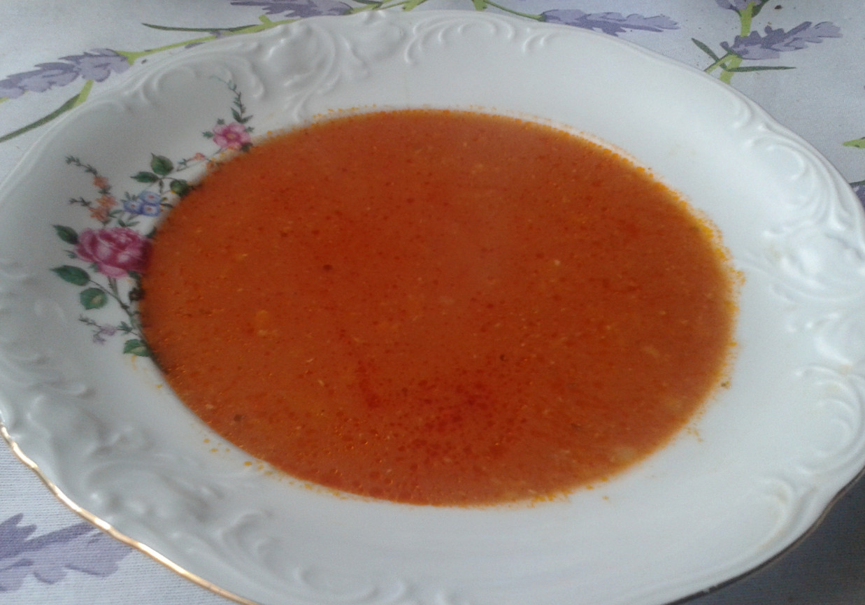 Zupa pomidorowo - marchewkowa  foto
