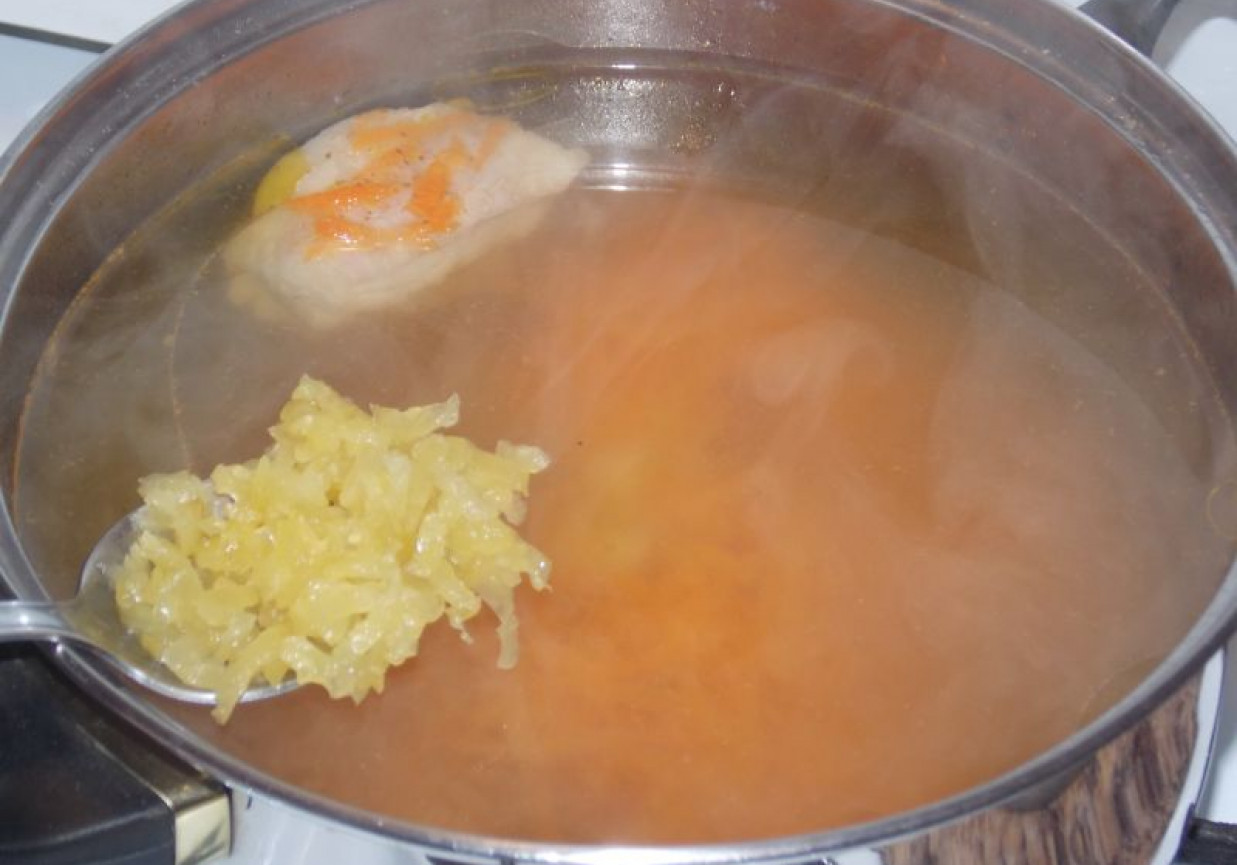 Zupa pomidorowo ogórkowa foto