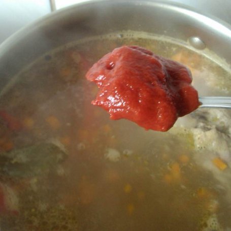 Krok 4 - Zupa pomidorowo paprykowa - czysta  foto