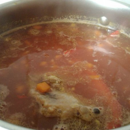 Krok 5 - Zupa pomidorowo paprykowa - czysta  foto