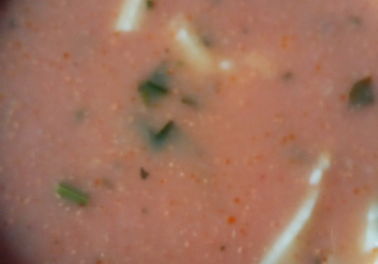 Zupa pomidorowo- serowa foto