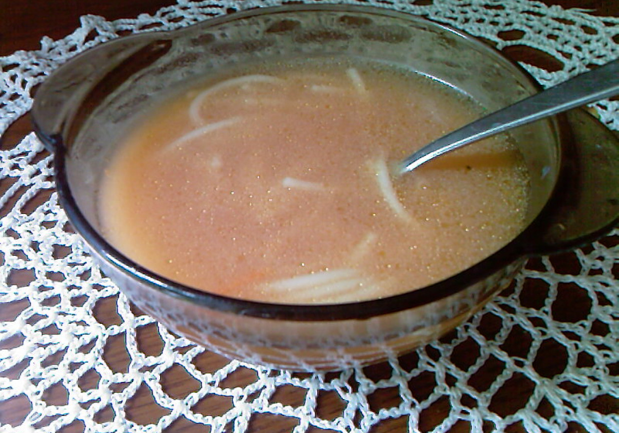 Zupa pomidorowo -szparagowa foto