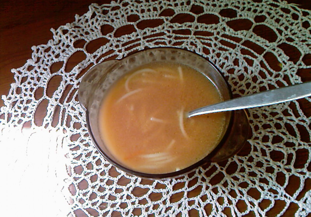 Zupa pomidorowo -szparagowa foto