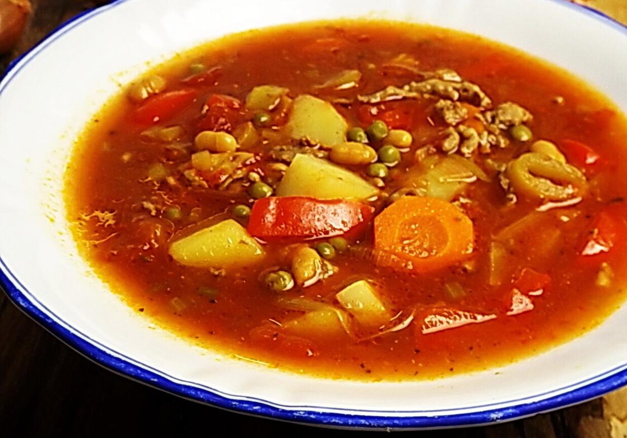 Zupa Pomidorowy miszmasz foto
