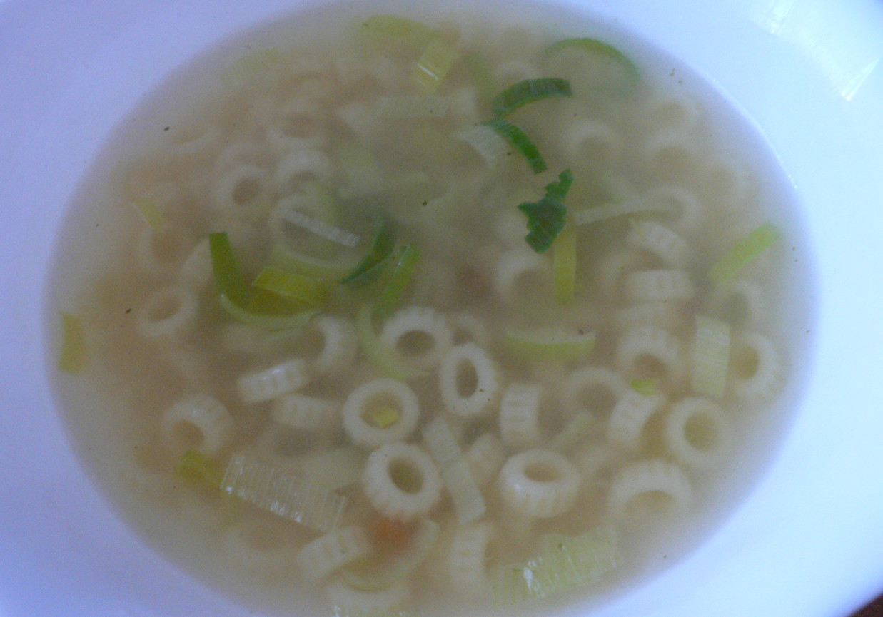 Zupa porowa foto