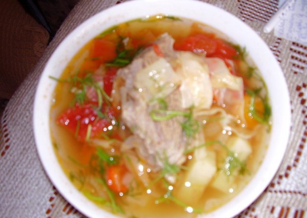 Fotografia przedstawiająca Zupa prawie gulaszowa wg Heni