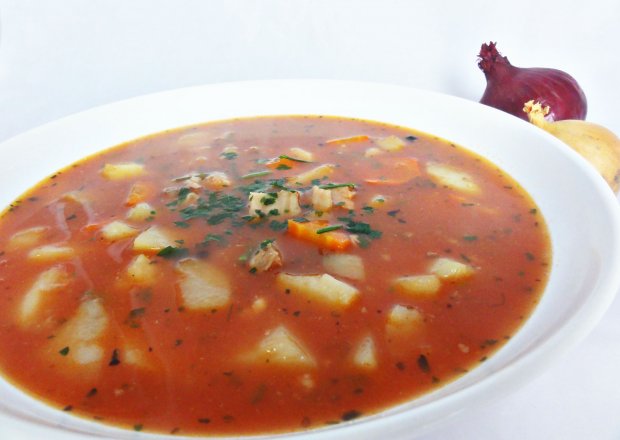 Fotografia przedstawiająca Zupa prawie jak gulaszowa