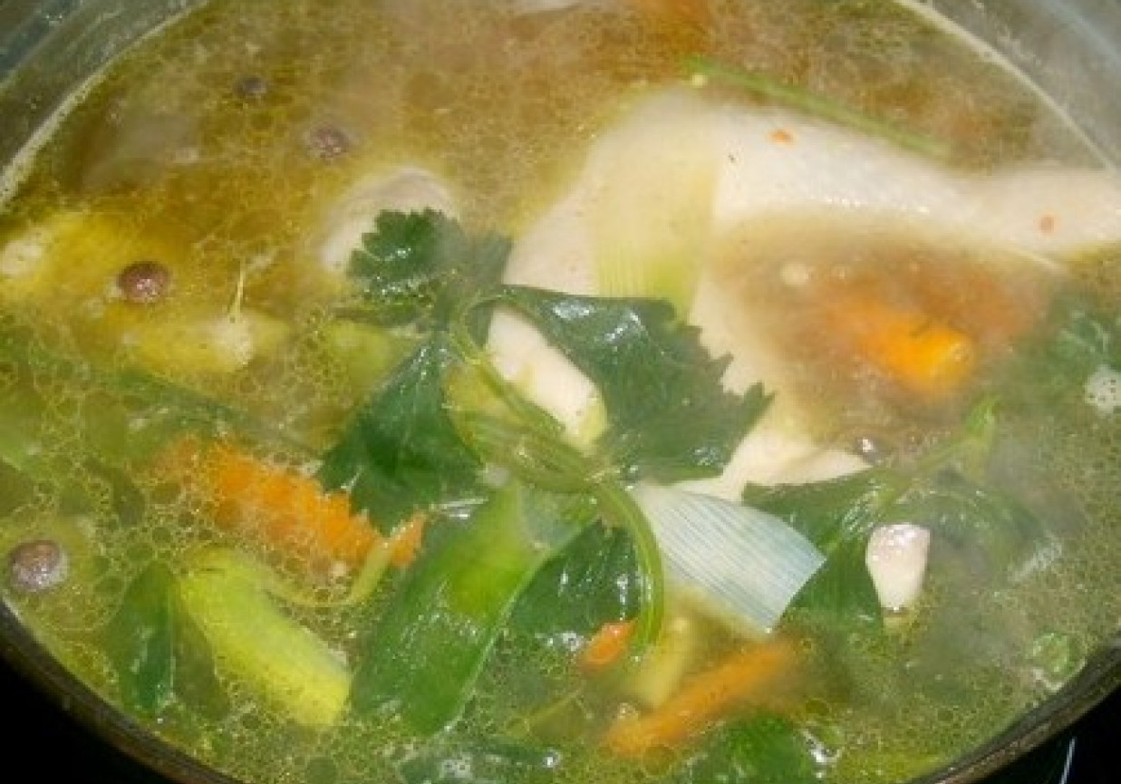 zupa rosołowa-warzywna foto