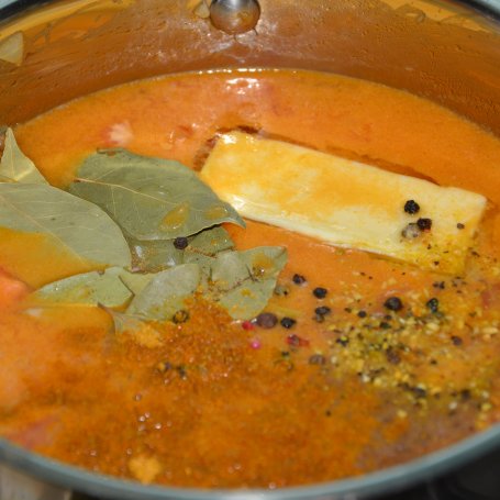 Krok 3 - Zupa rybna curry z imbirem foto