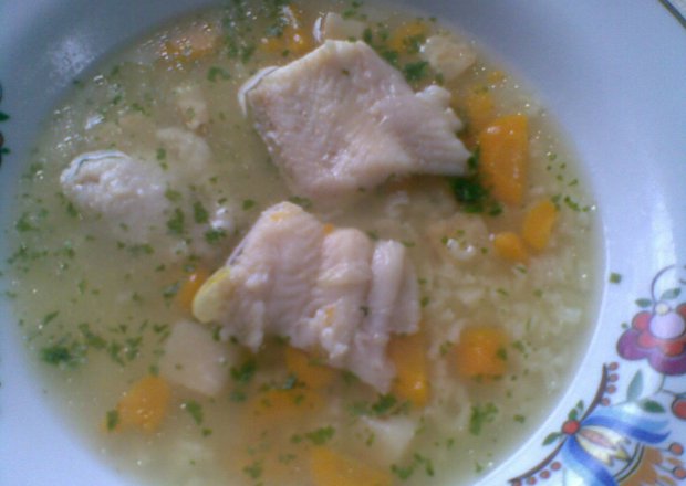 Fotografia przedstawiająca zupa rybna