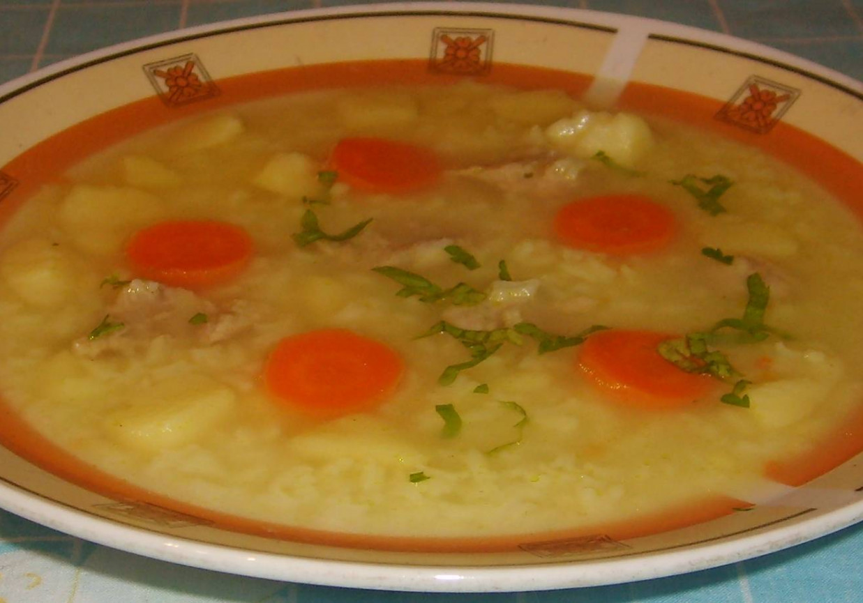 Zupa ryżowa foto