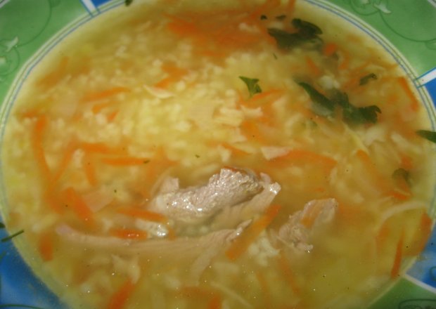 Fotografia przedstawiająca zupa ryżowa